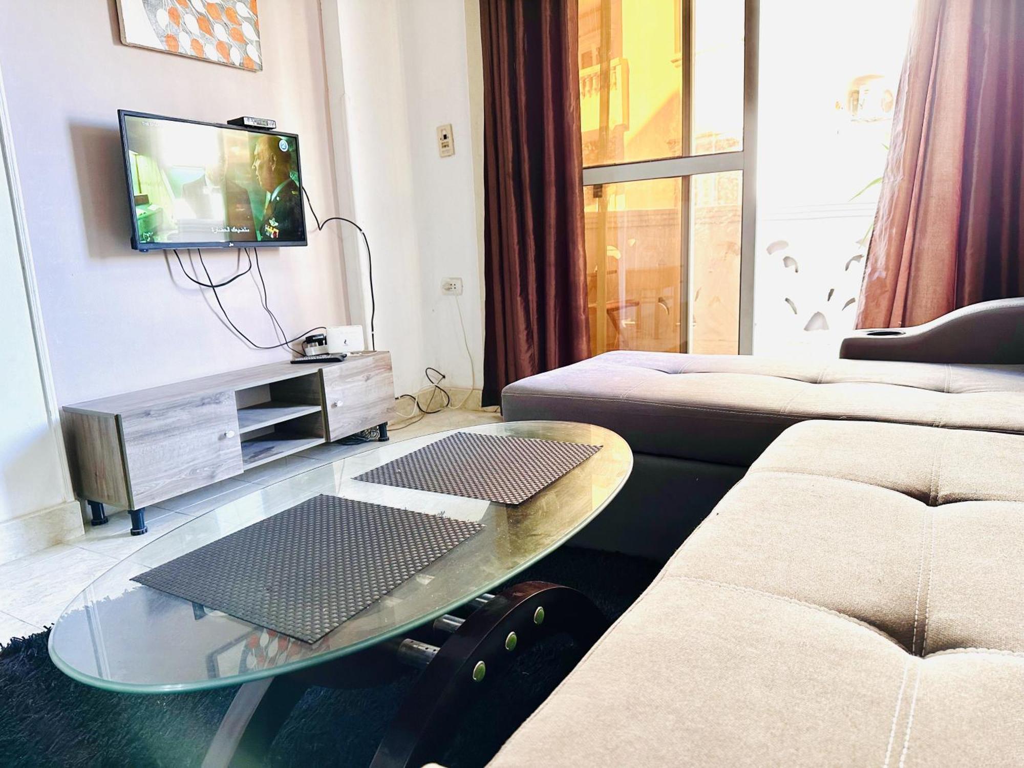 Zebra Apartments Hurghada center Buitenkant foto