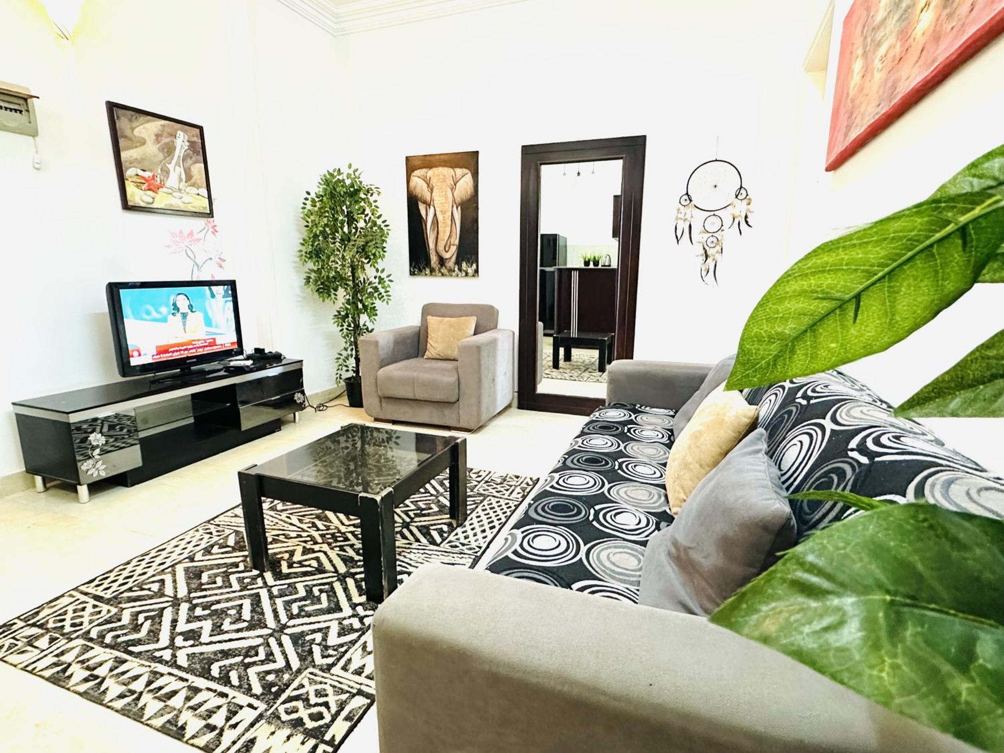 Zebra Apartments Hurghada center Buitenkant foto